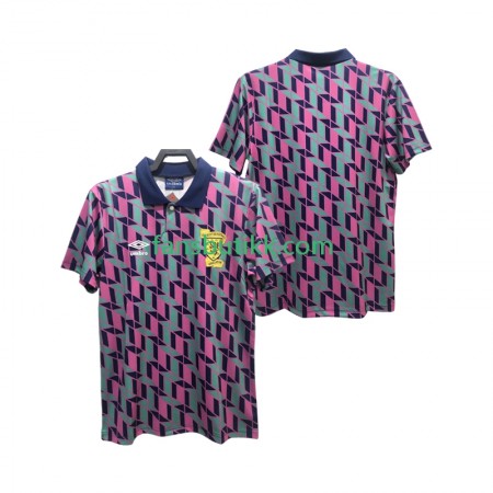 Fotballdrakt Skottland 1989 Retro Bortetrøye 1988 Kortermet